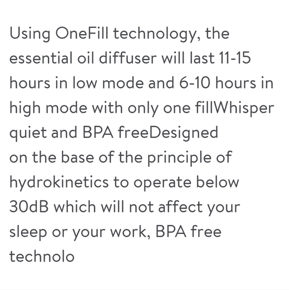 Aromatherapy cool mist diffuser - Picture 5 of 7